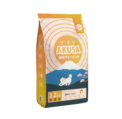 AKUSA Adult Dog Dry Food. Chicken 12kg