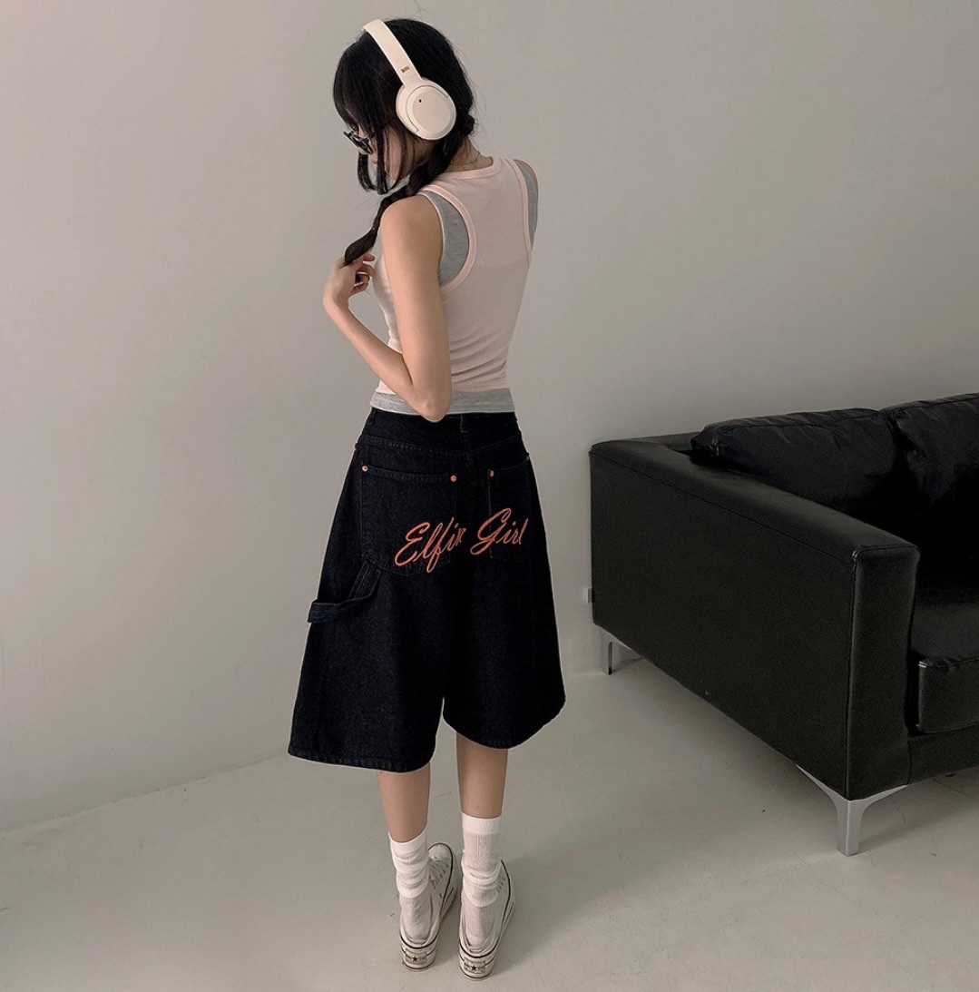 【優惠預訂】韓國6分牛仔褲