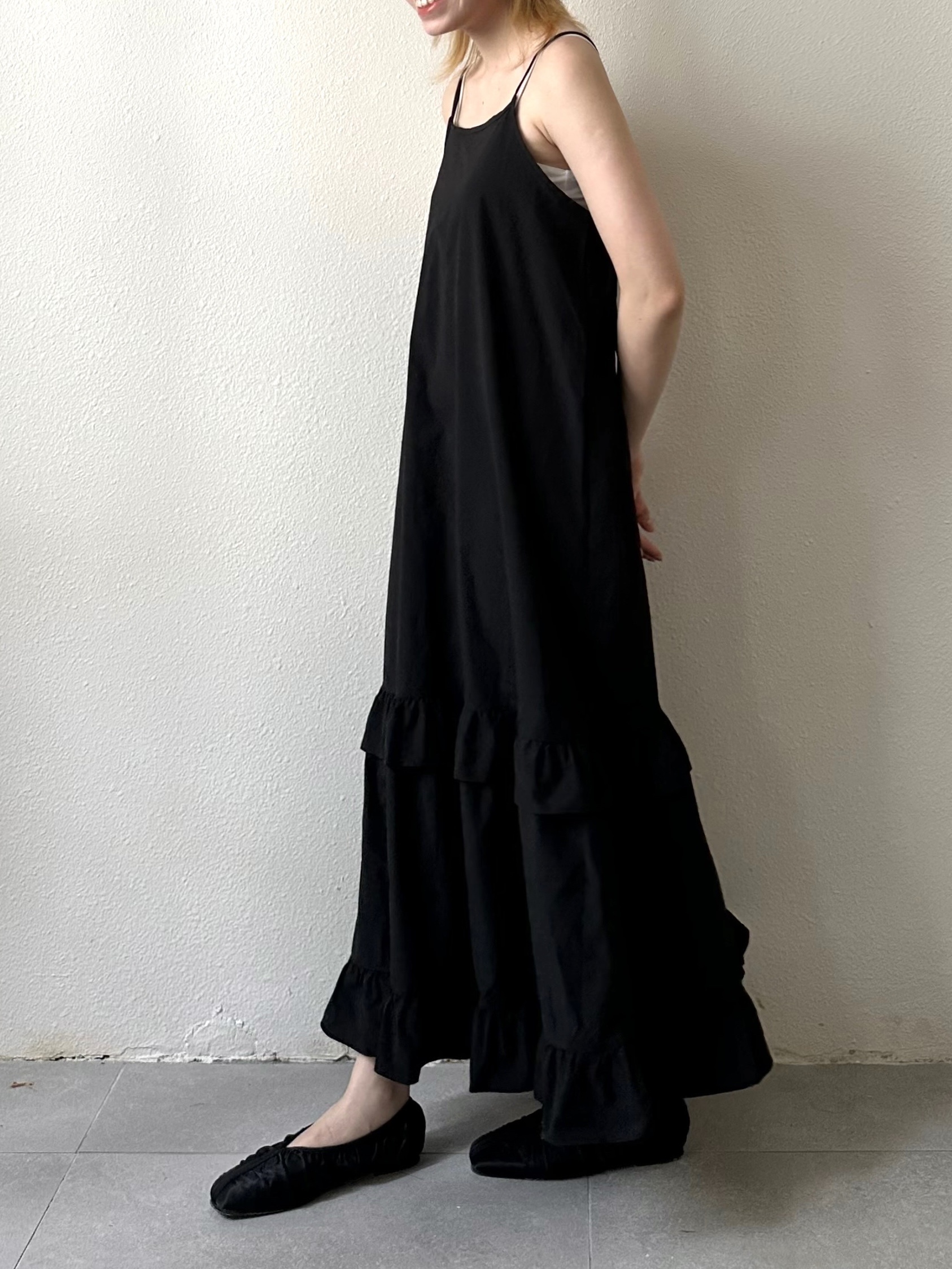 知性優雅風～ 簿款索索料連衣裙 - OP51708