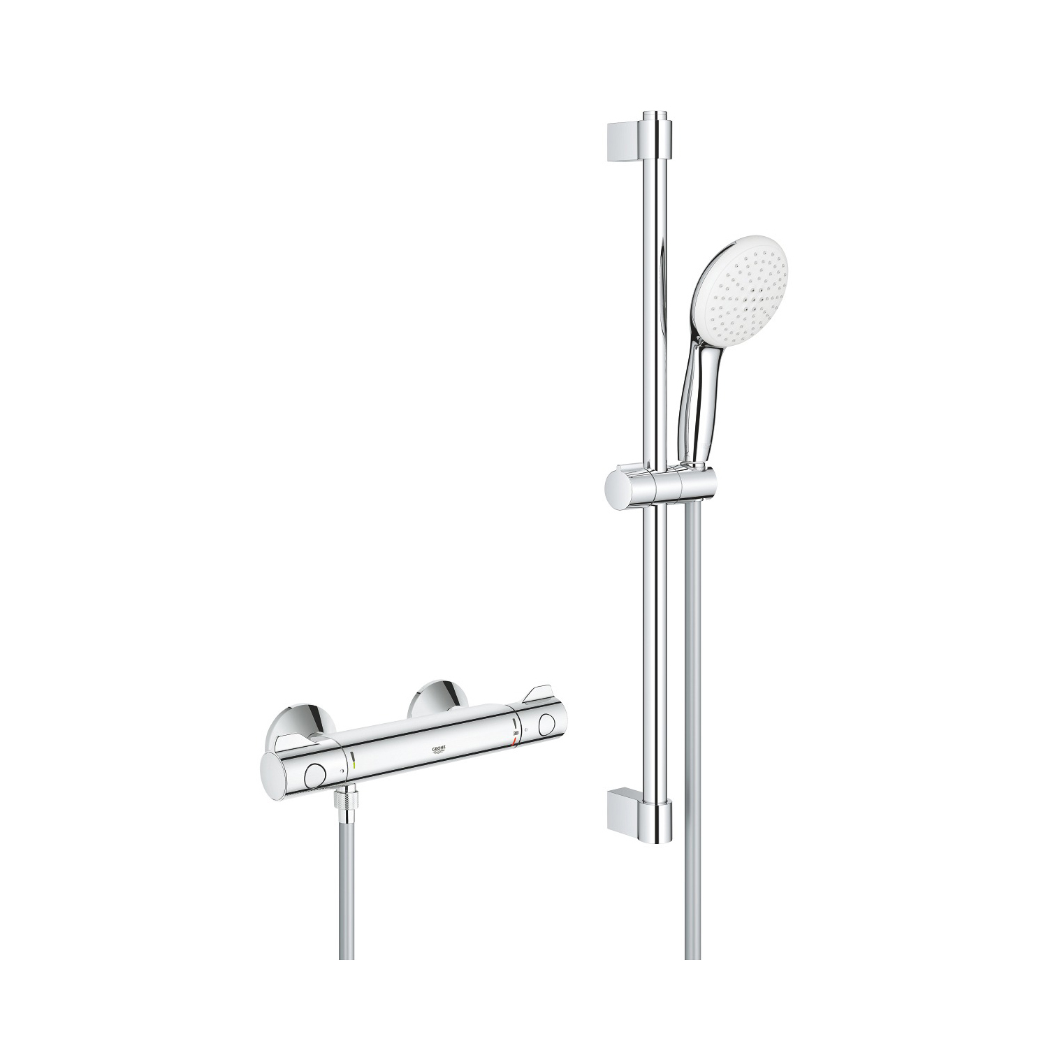GROHE｜Grohtherm 800 定溫淋浴滑桿組60cm 34565002