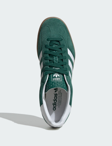 Adidas Gazelle Indoor Retro German Training Shoes｜Unisex Green Rubber-soled Trendy Casual Shoes/Retro Skateboard Style JUN25