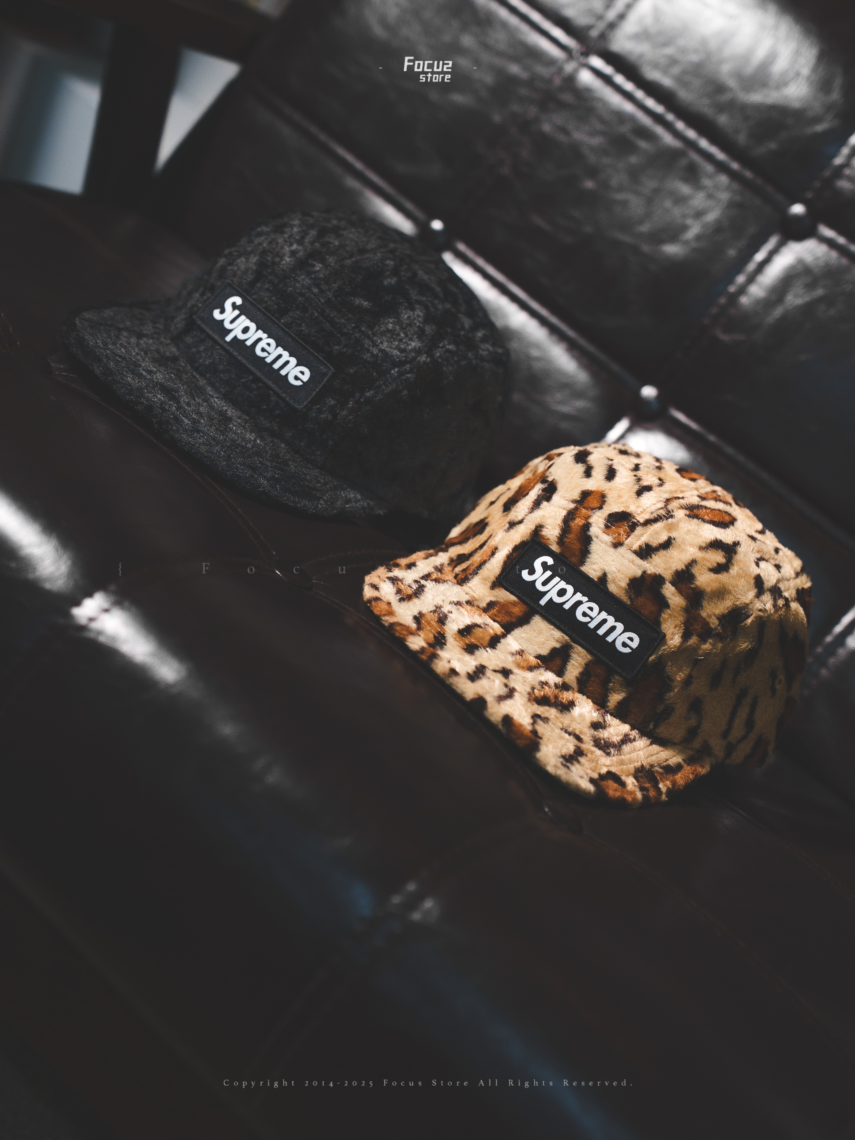 【Focus Store】預購 Supreme x Goodenough SS25 Week15 Crushed Rayon Camp 絨毛五分割帽 兩色