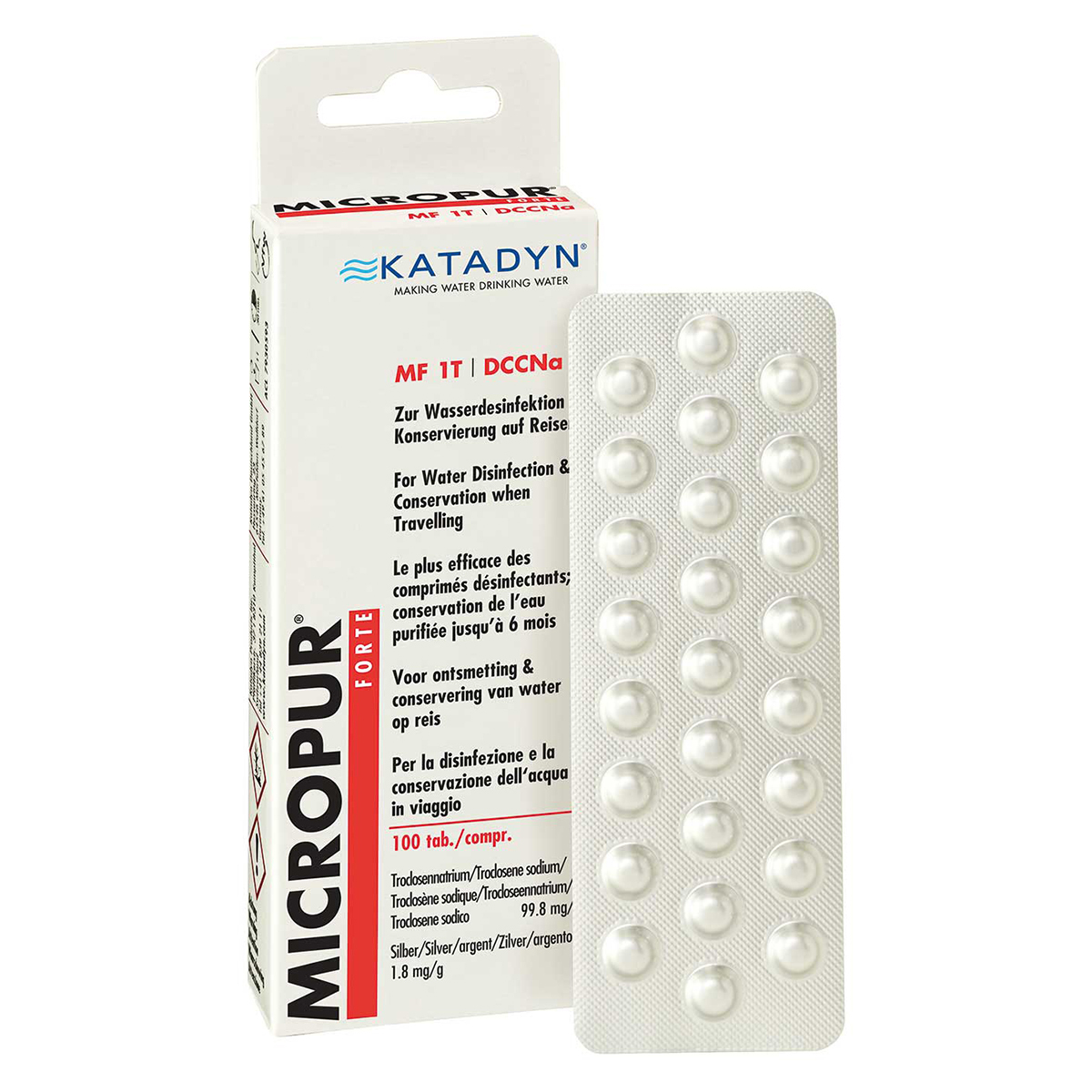 KATADYN MICROPUR 淨水錠 MF 1T (4*25) KT8014258 [HappyOutdoor]