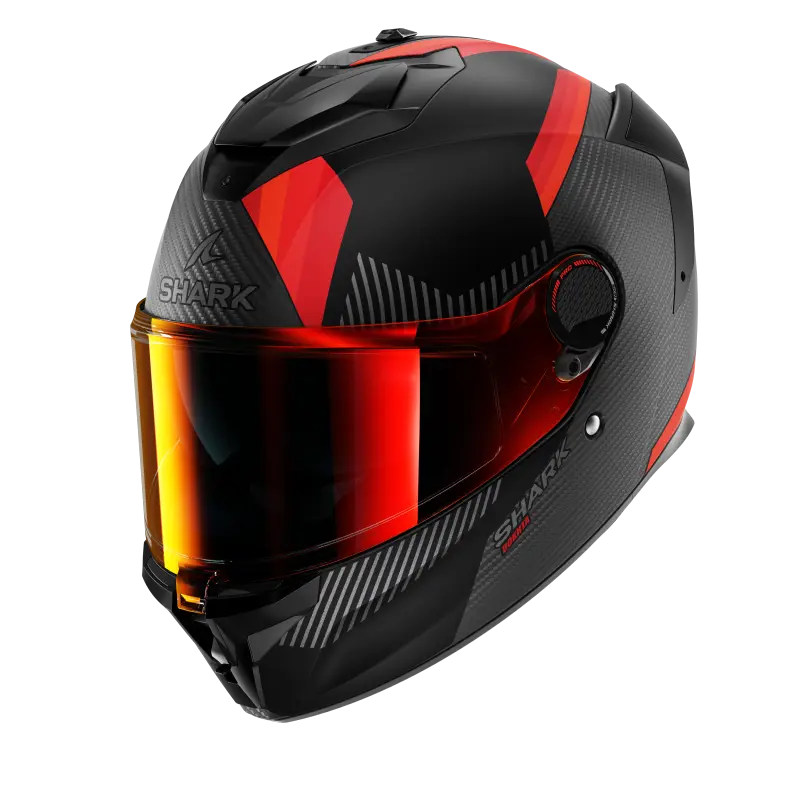SHARK SPARTAN GT CARBON DOKHTA 黑紅 彩繪