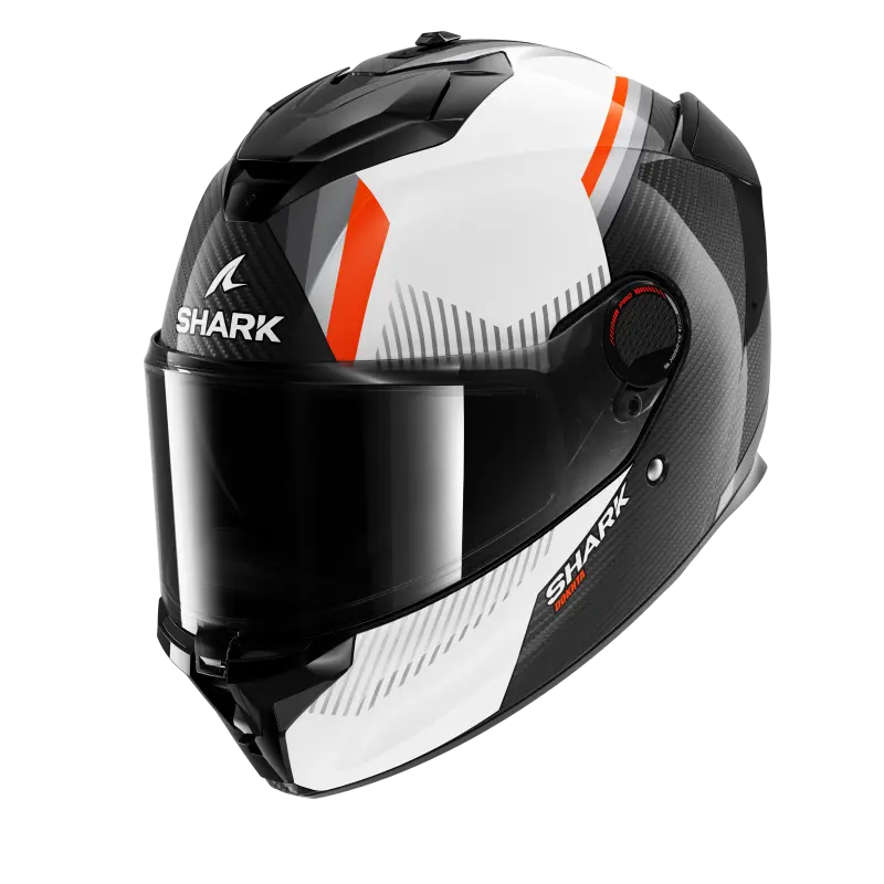 SHARK SPARTAN GT CARBON DOKHTA 黑白灰紅 彩繪