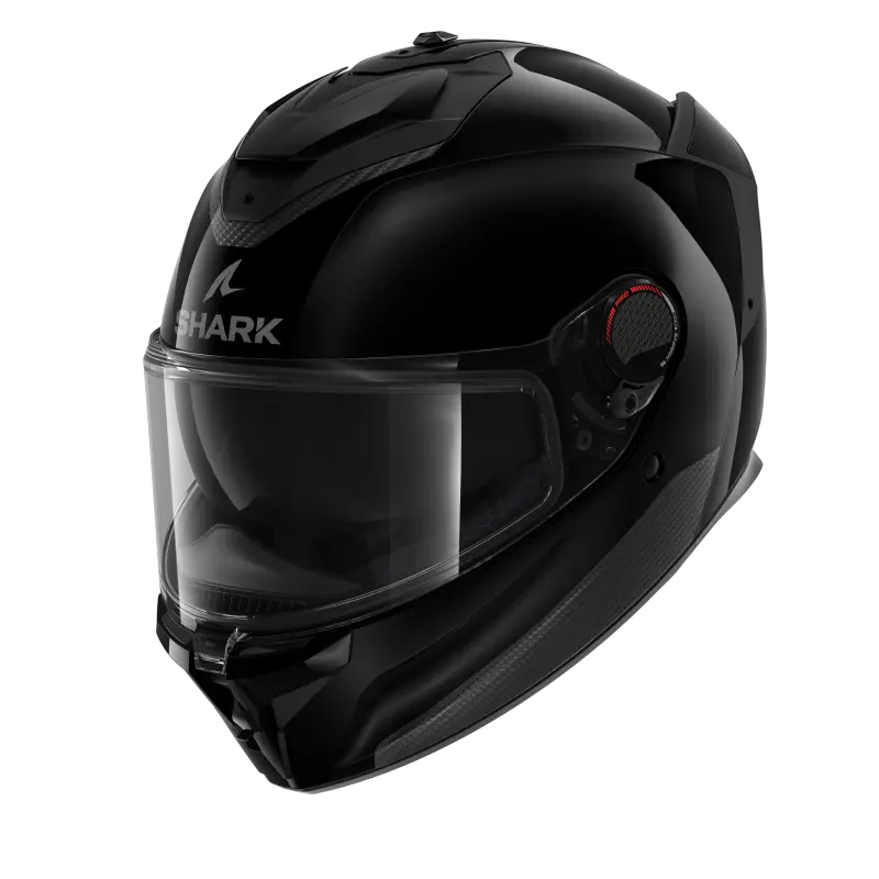 SHARK SPARTAN GT CARBON Blank 亮光黑 素色