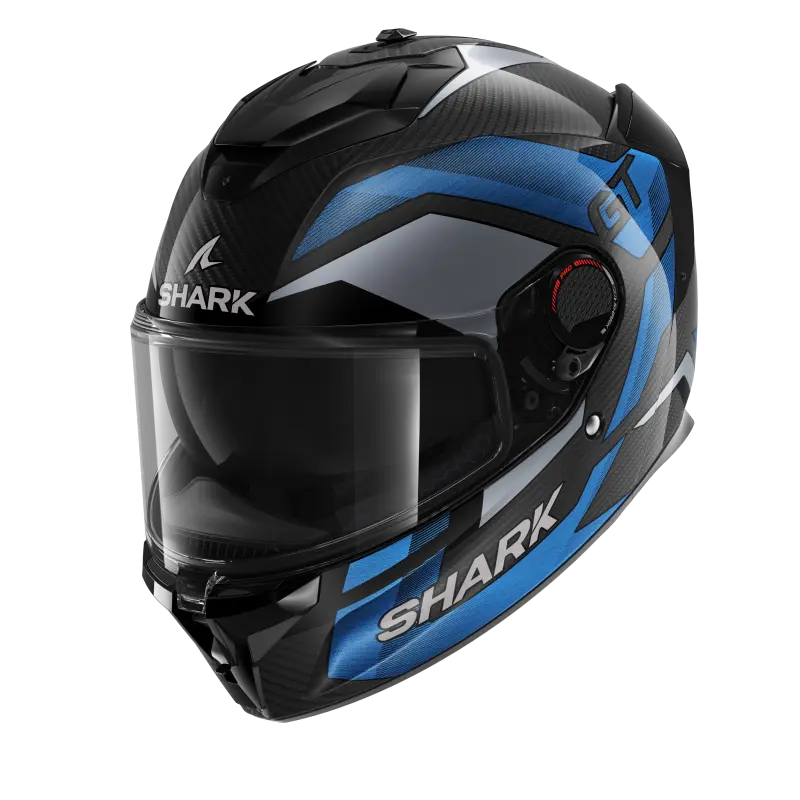 SHARK SPARTAN GT CARBON RITMO 黑藍 彩繪