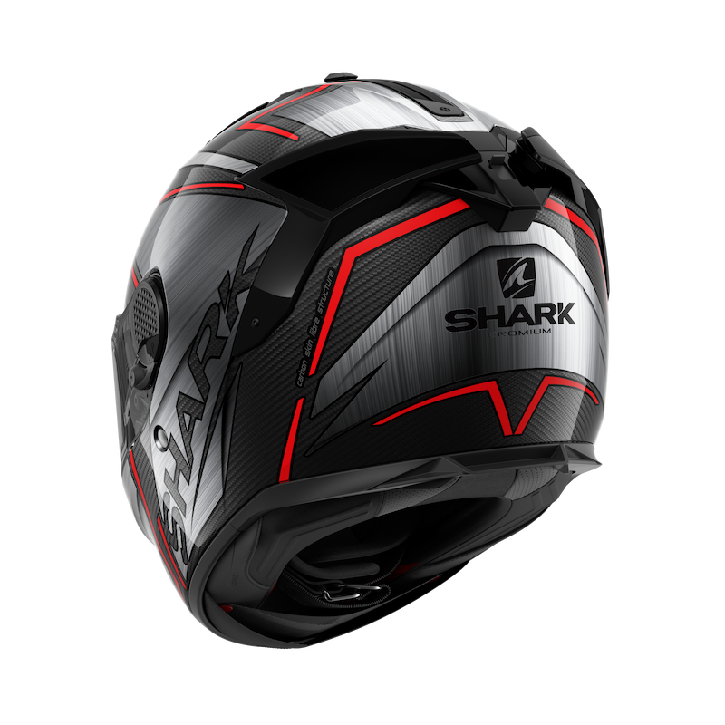 SHARK SPARTAN GT CARBON KROMIUM 黑白紅 彩繪