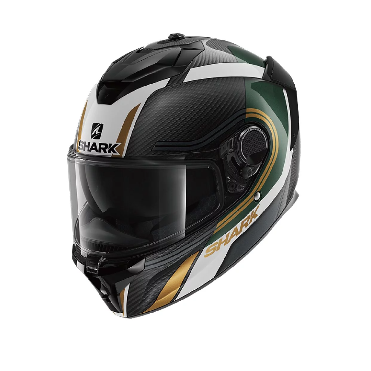 SHARK SPARTAN GT CARBON TRACKER 黑金 彩繪