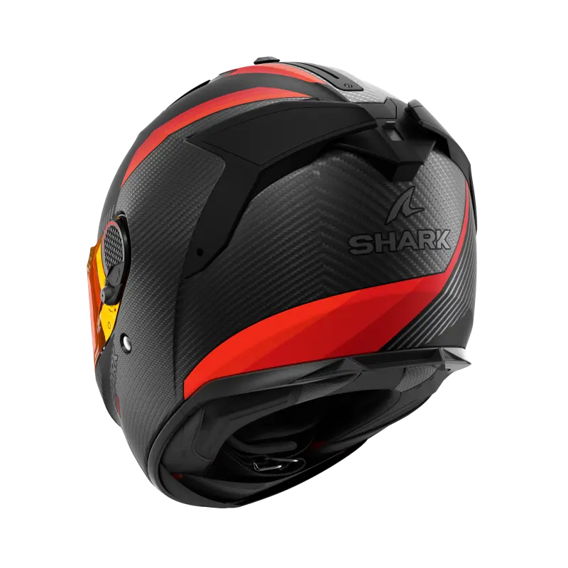 SHARK SPARTAN GT CARBON DOKHTA 黑紅 彩繪