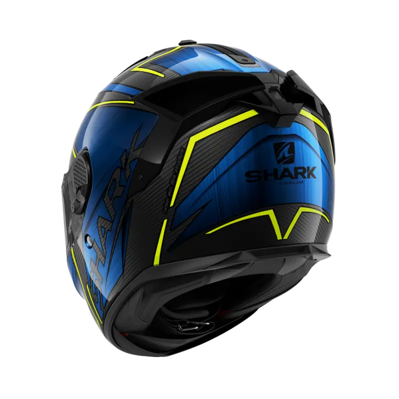 SHARK SPARTAN GT CARBON KROMIUM 黑藍黃 彩繪