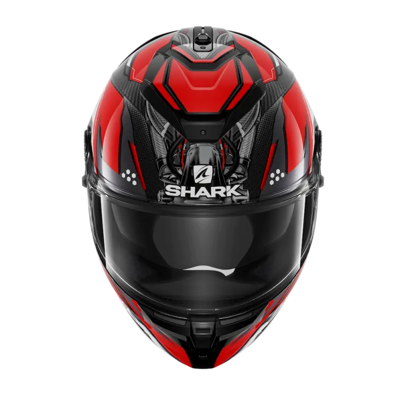 SHARK SPARTAN GT CARBON URIKAN 黑白紅 彩繪