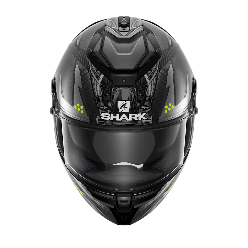 SHARK SPARTAN GT CARBON URIKAN 黑黃 彩繪