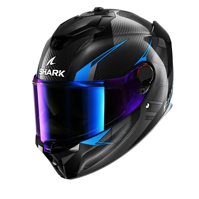 SHARK SPARTAN GT CARBON KULTRAM 黑藍 彩繪