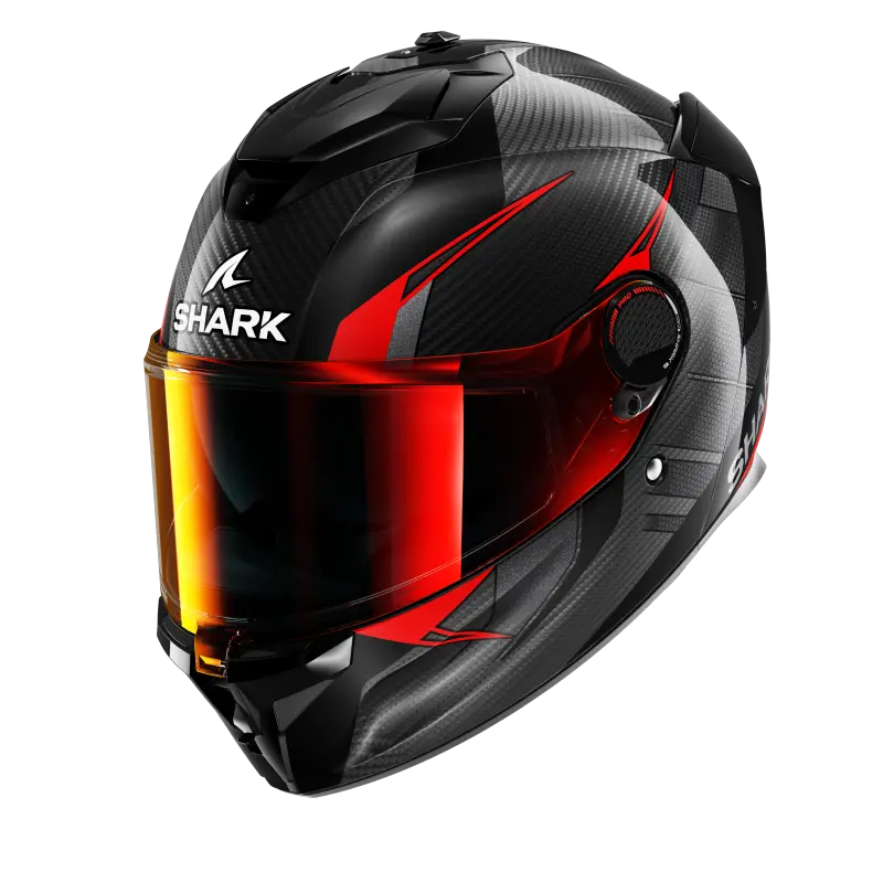 SHARK SPARTAN GT CARBON KULTRAM 黑紅 彩繪