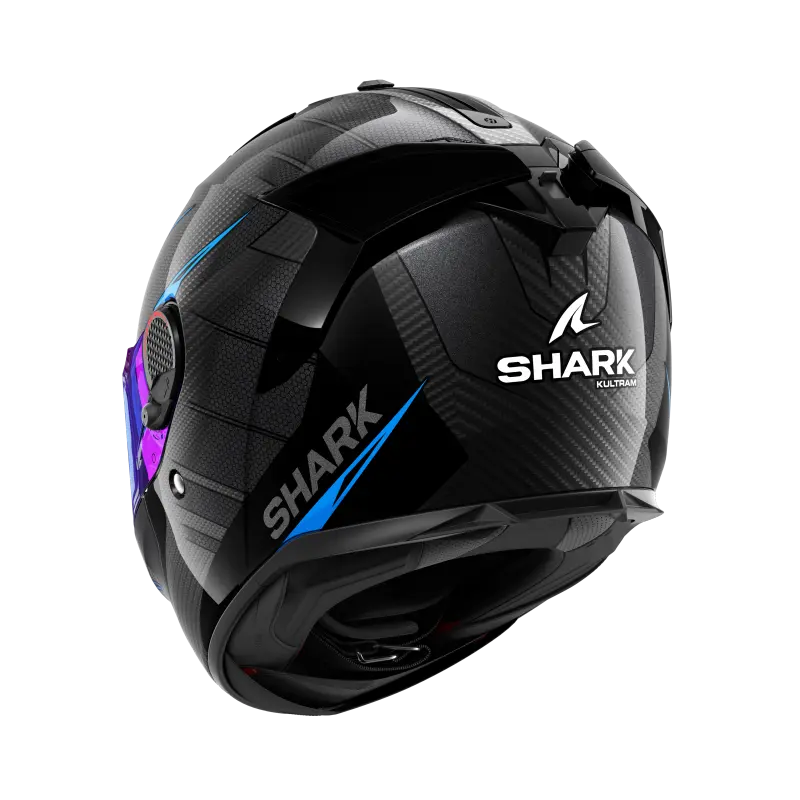 SHARK SPARTAN GT CARBON KULTRAM 黑藍 彩繪