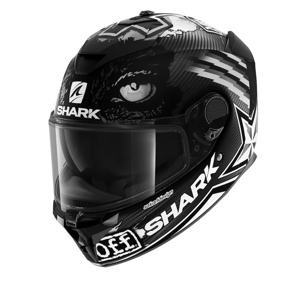 SHARK SPARTAN GT CARBON REDDING SIGNATURE 黑白 選手彩繪