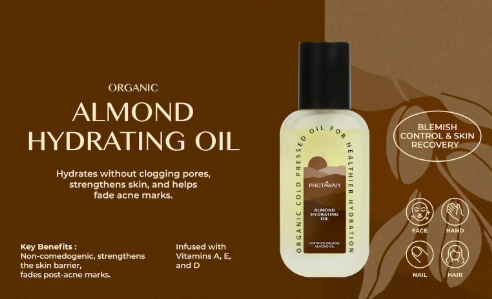 Phutawan almond oil 杏仁油 60ml