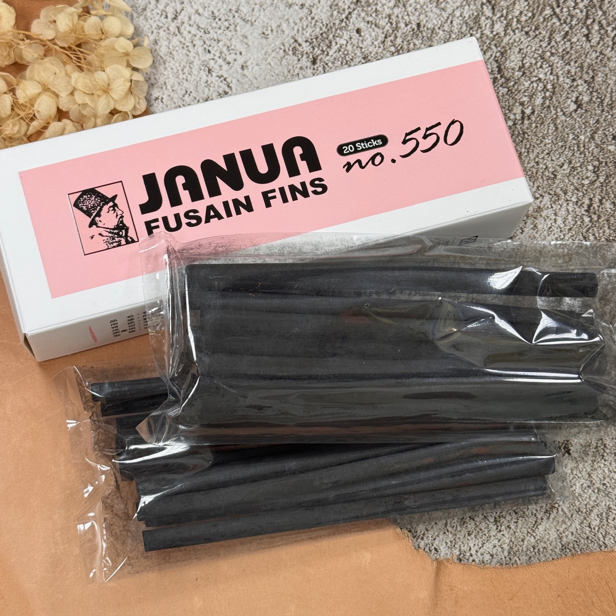 老人牌 JANUA ｜ 炭筆 No.550 20支入