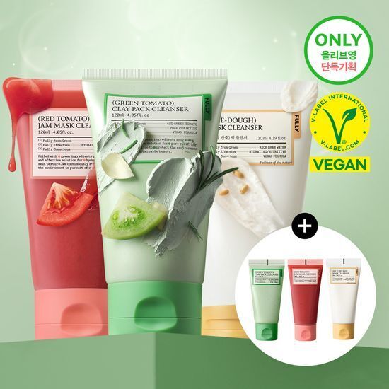 [01/10 - 30/11] FULLY Pack Cleanser 120ml [Olive Young +30ml Cleanser Planning Set]