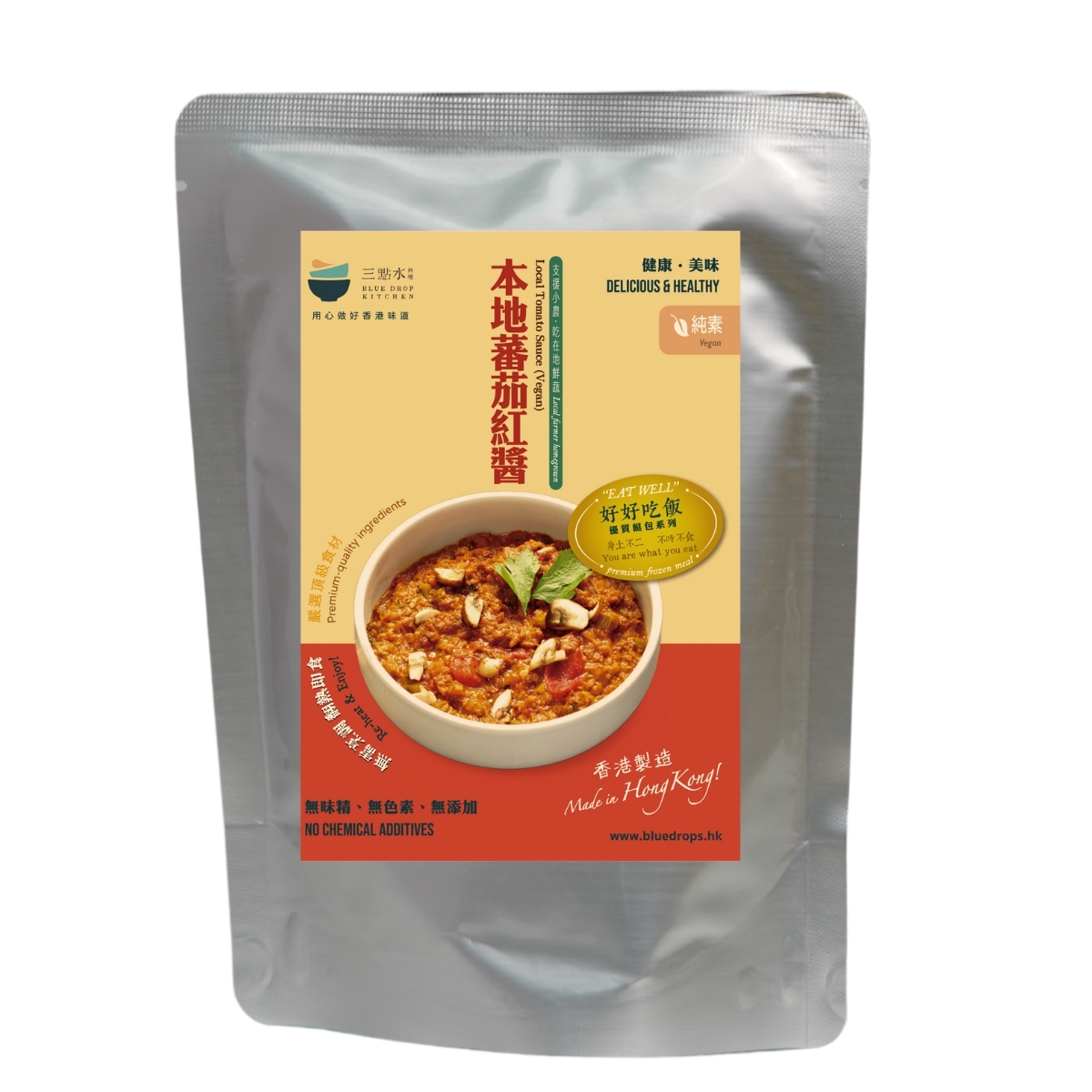 純素本地有機蕃茄紅醬 300g 香港製造