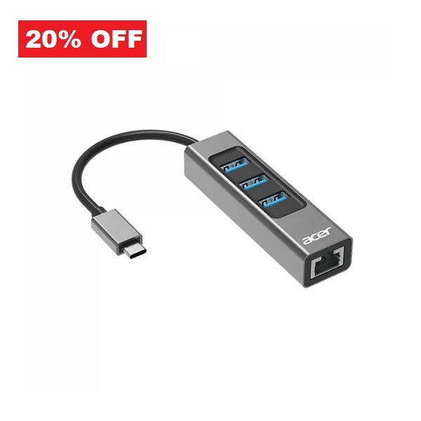 Acer 4 IN 1 USB-C Mini Dock 擴展器 ODK3G0