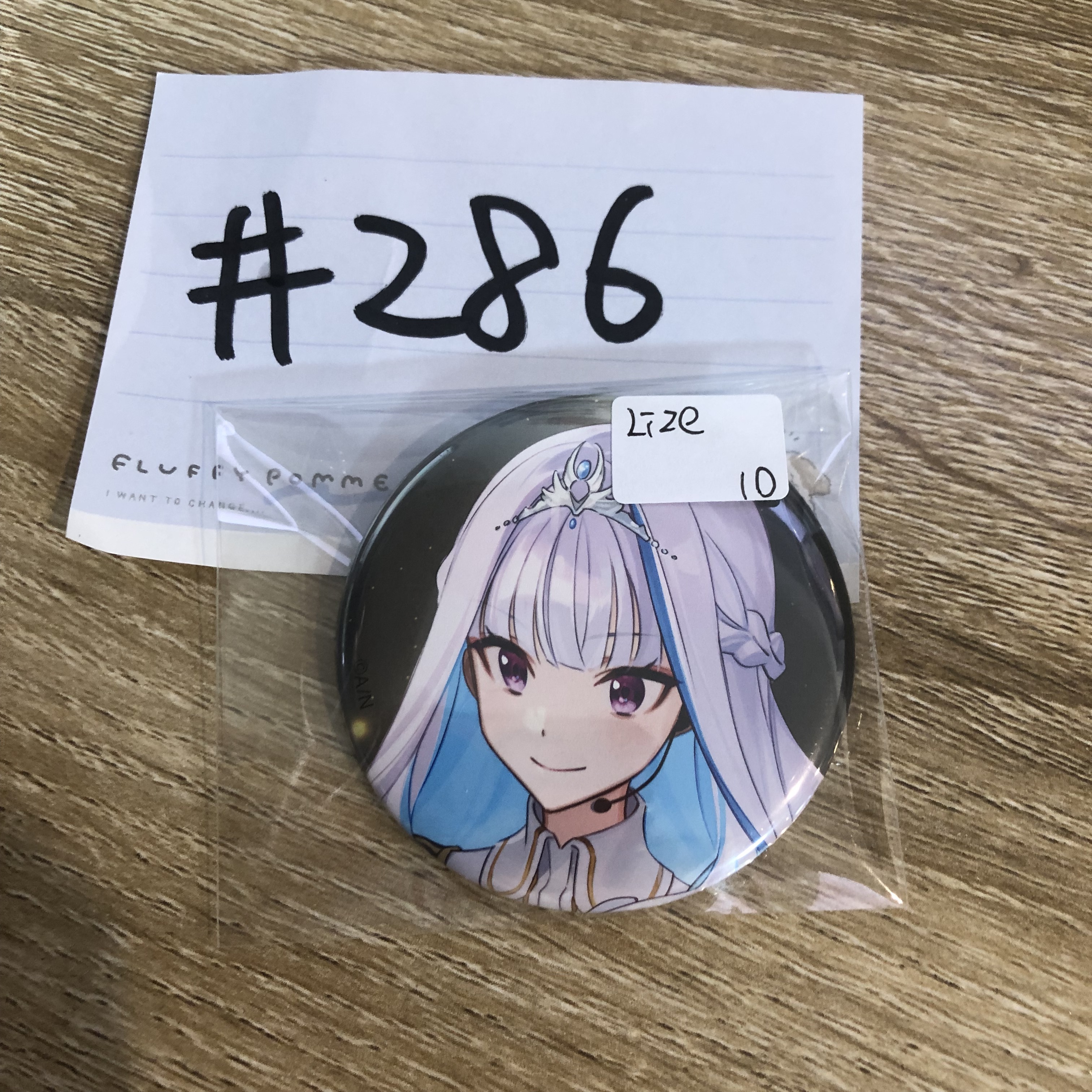 彩虹社  LIZE 襟章#286