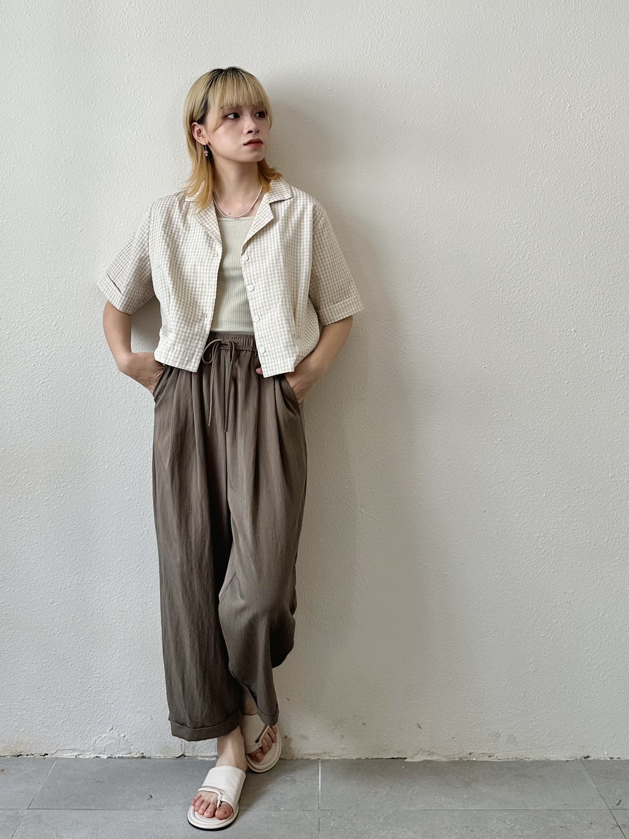 夏日必備~小個子冰感褲 - TR52690