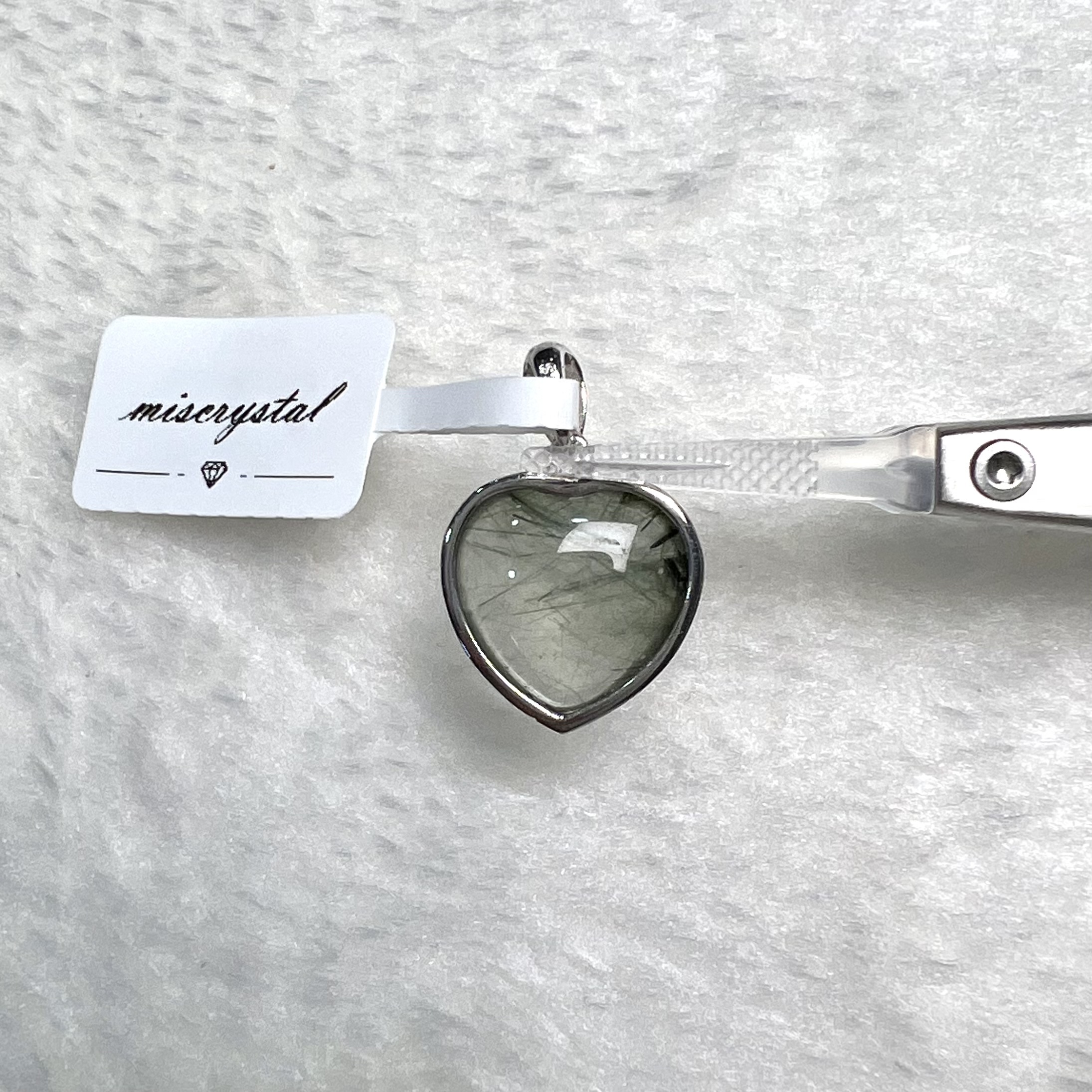 綠髮晶吊墜 #A597