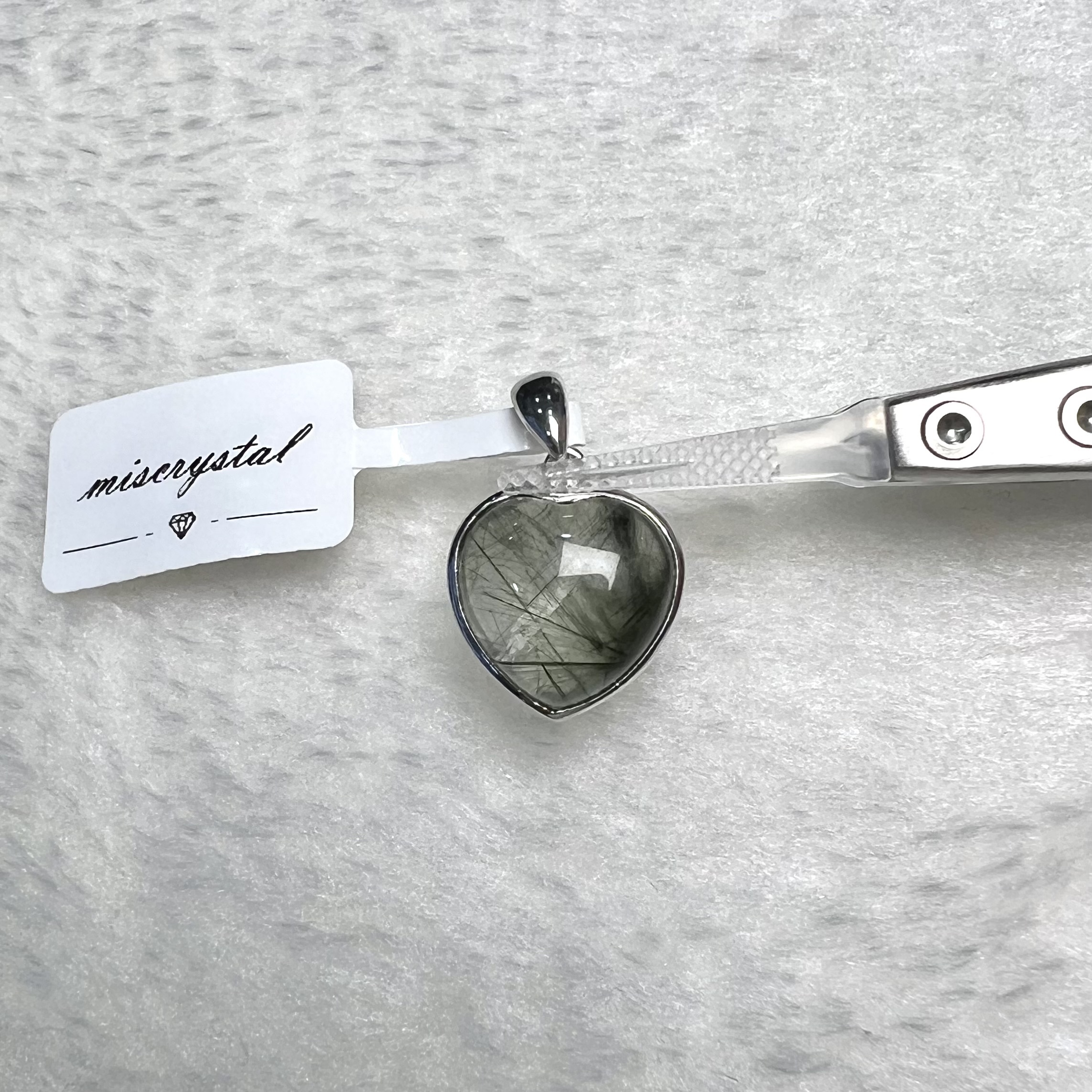 綠髮晶吊墜 #A596