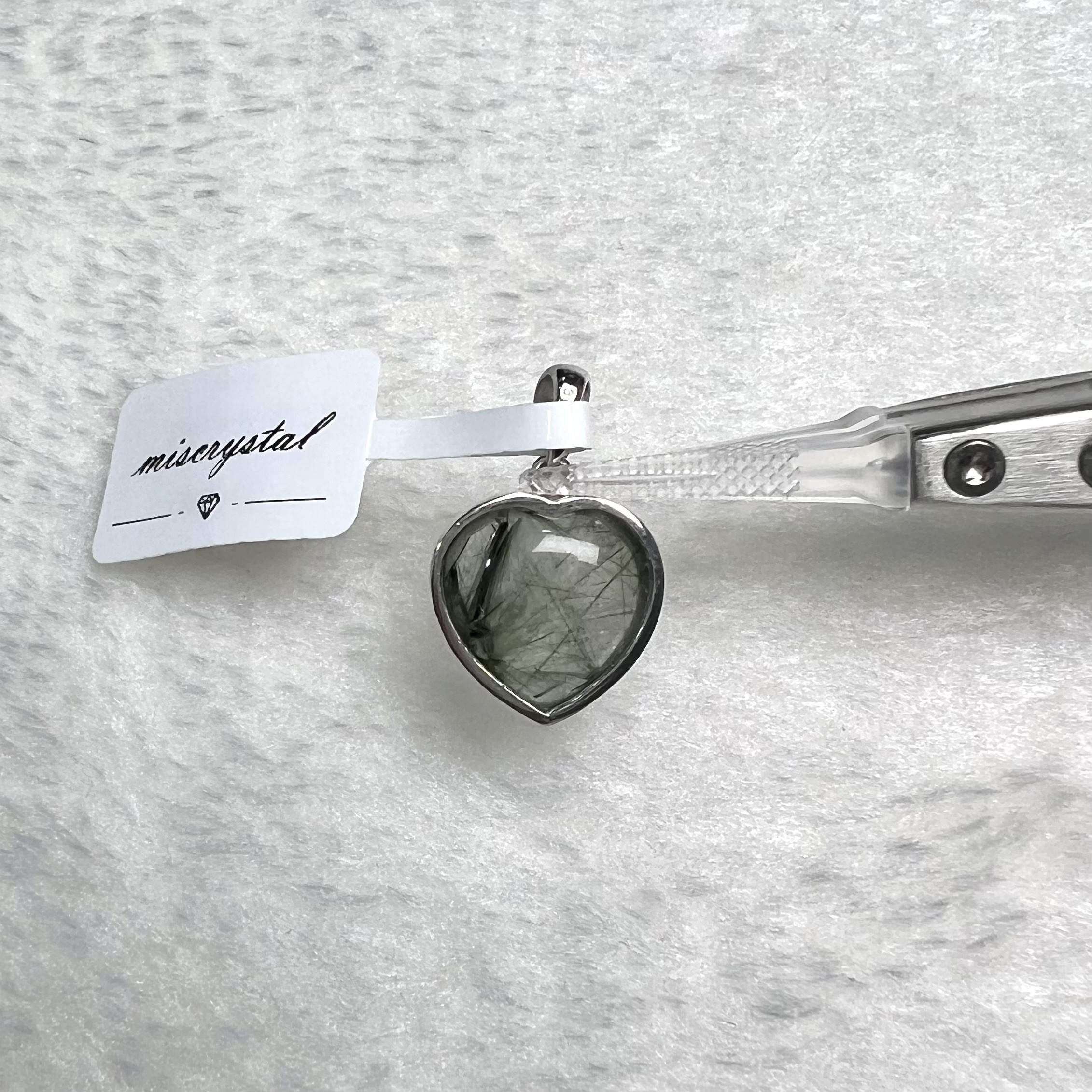 綠髮晶吊墜 #A596