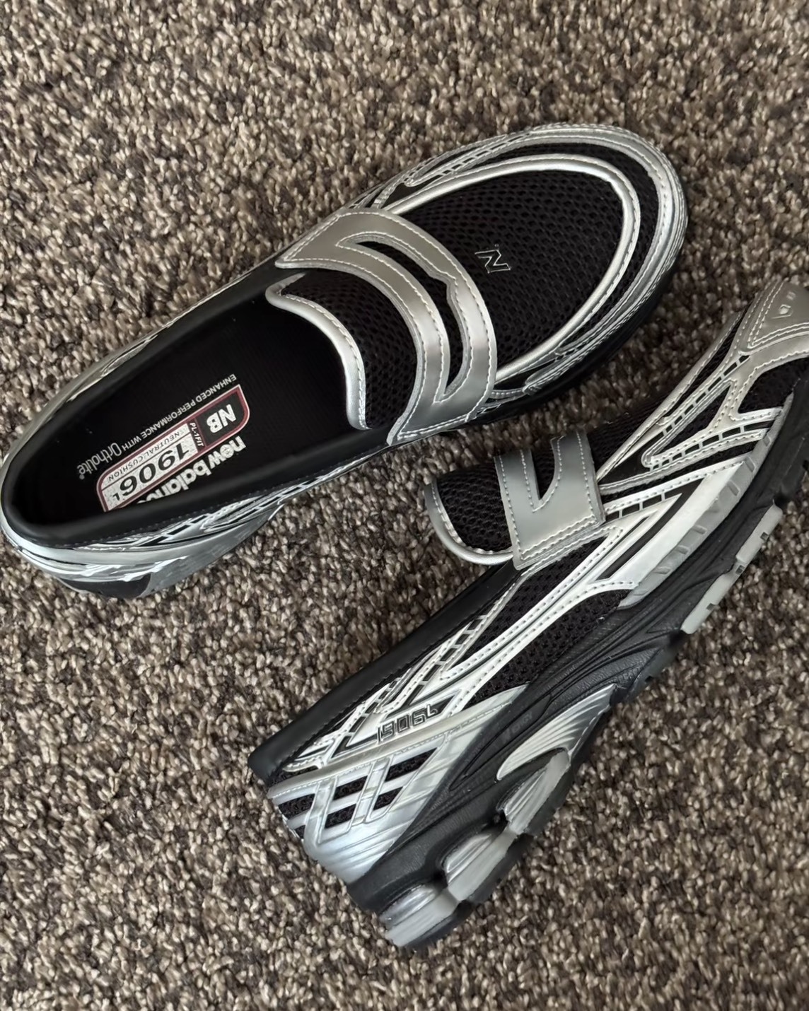 【現貨】New Balance 1906L "Silver Metallic Black" 樂福鞋 銀黑