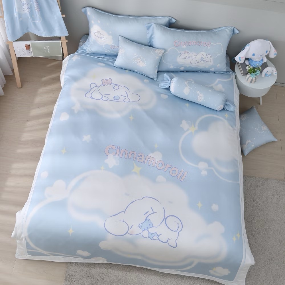 大耳狗床包兩用被組｜萊賽爾天絲｜雲朵款