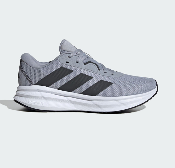 Adidas Galaxy 7 M 男款輕量慢跑鞋｜灰黑 百搭運動休閒鞋/新手跑者與日常穿搭首選 JUN25