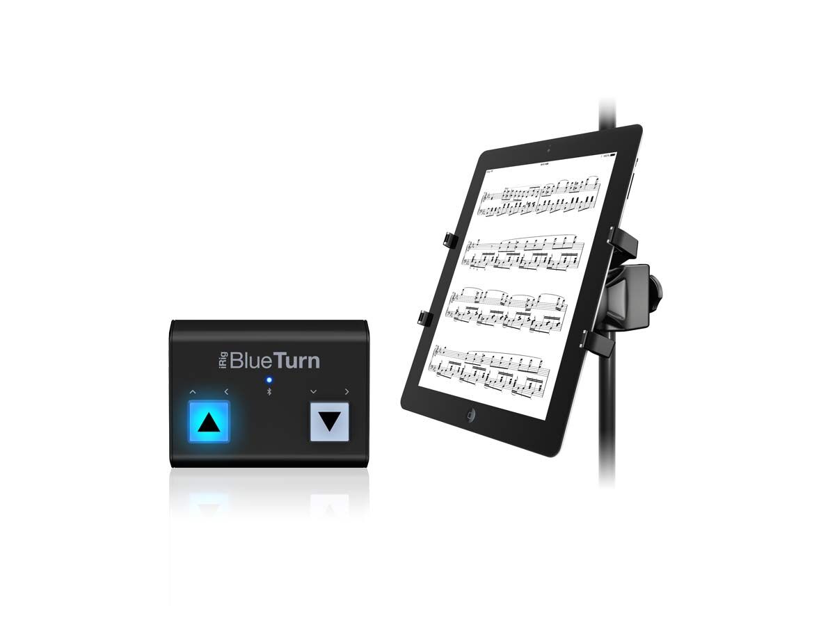 IK Multimedia Tablet Page Turner Bundle
