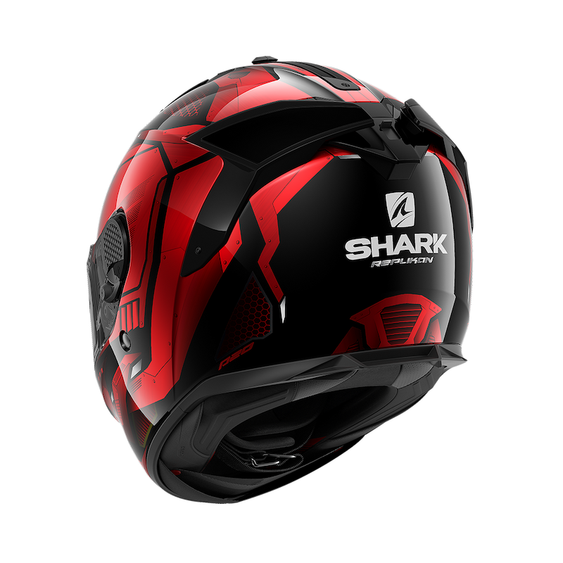 SHARK SPARTAN GT REPLIKAN 黑紅 彩繪