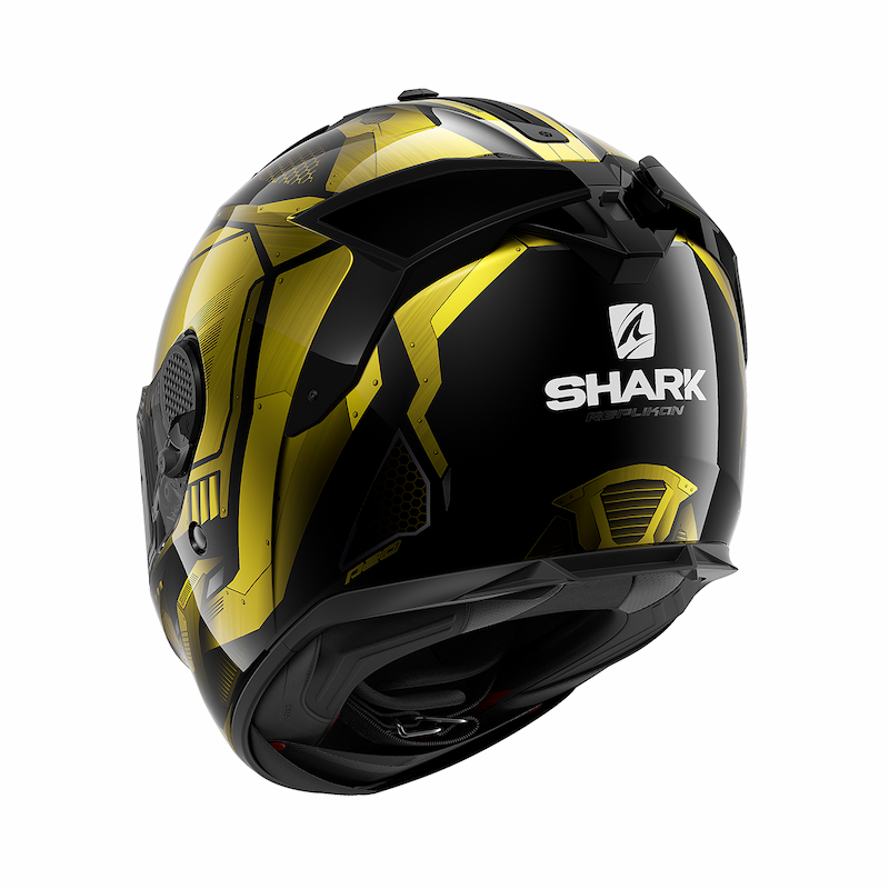 SHARK SPARTAN GT REPLIKAN 黑黃 彩繪