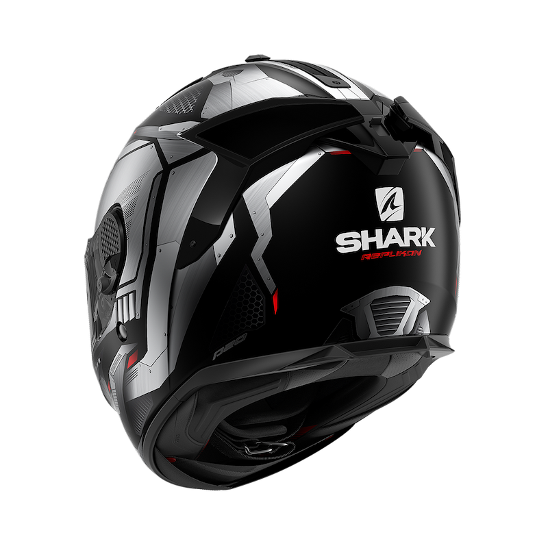 SHARK SPARTAN GT REPLIKAN 黑白紅 彩繪