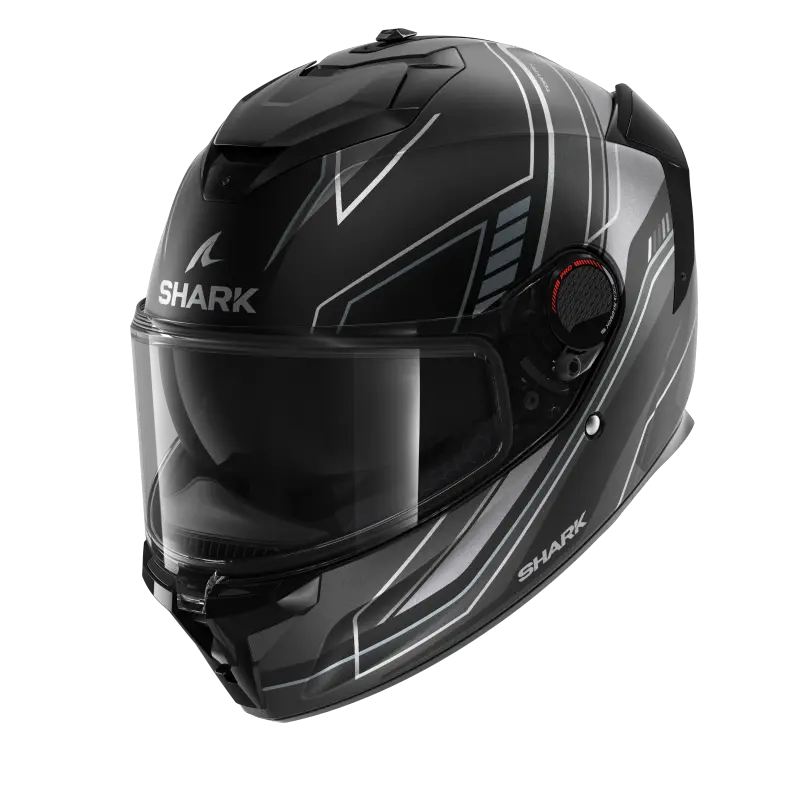 SHARK SPARTAN GT TORYAN 黑灰 彩繪