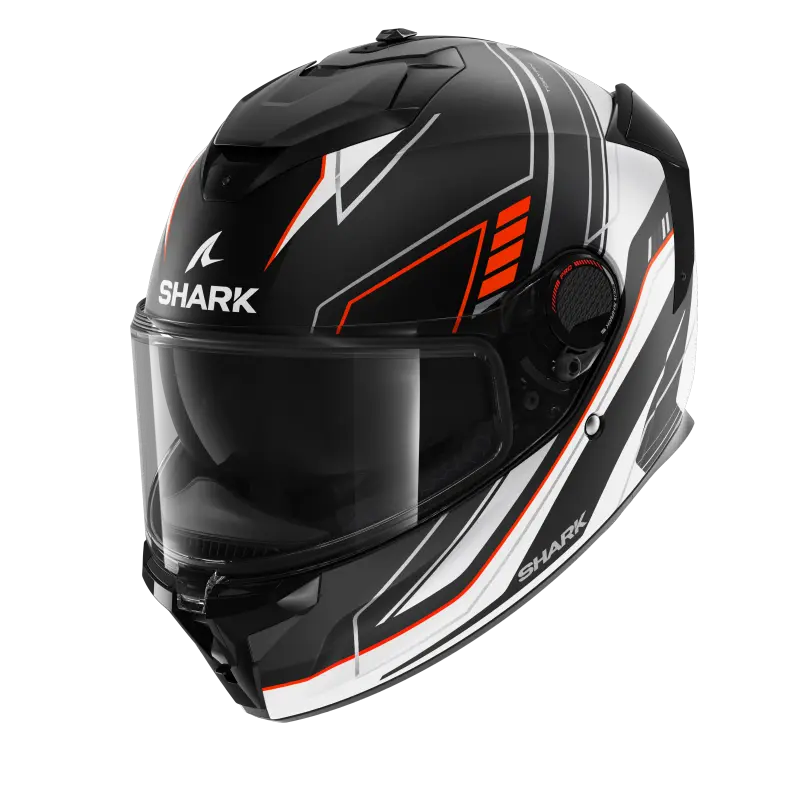 SHARK SPARTAN GT TORYAN 黑白 彩繪