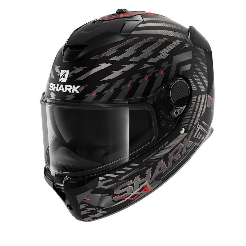 SHARK SPARTAN GT EBRAKE 黑紅 彩繪