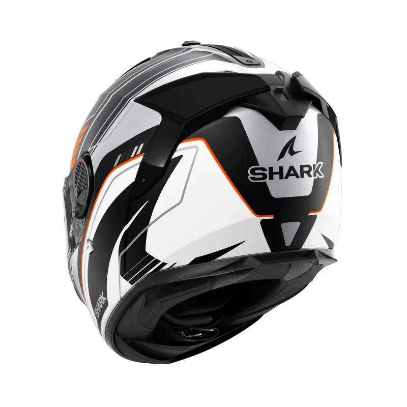 SHARK SPARTAN GT TORYAN 黑白 彩繪