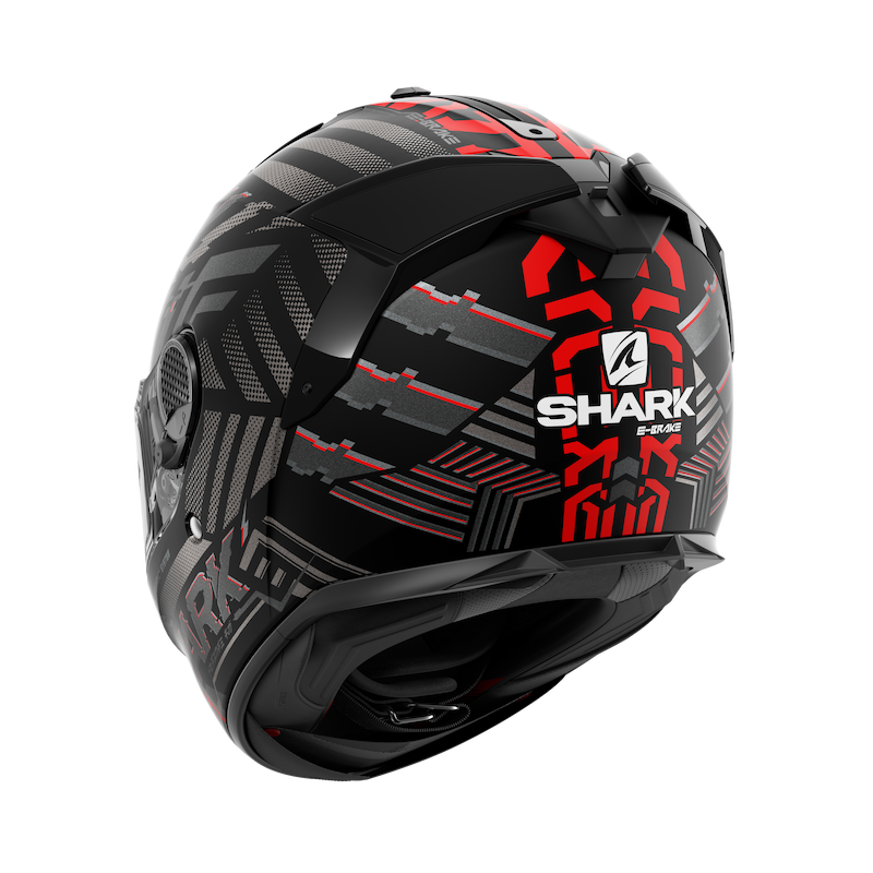 SHARK SPARTAN GT EBRAKE 黑紅 彩繪