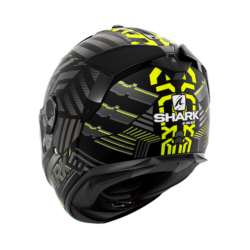 SHARK SPARTAN GT EBRAKE 黑黃 彩繪