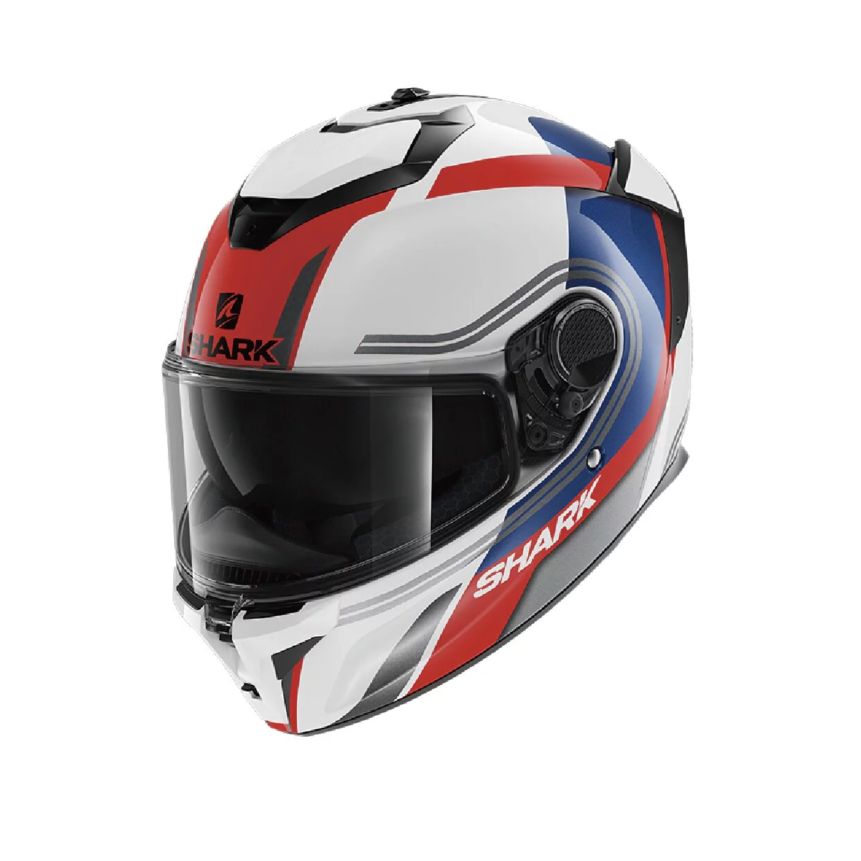 SHARK SPARTAN GT TRACKER 白紅藍 彩繪