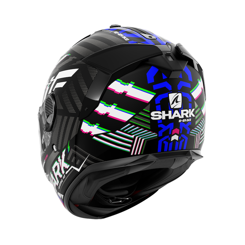 SHARK SPARTAN GT EBRAKE 黑白 彩繪