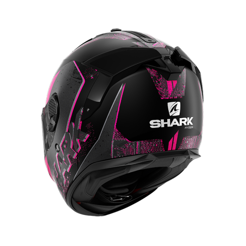 SHARK SPARTAN GT RYSER 黑粉 彩繪