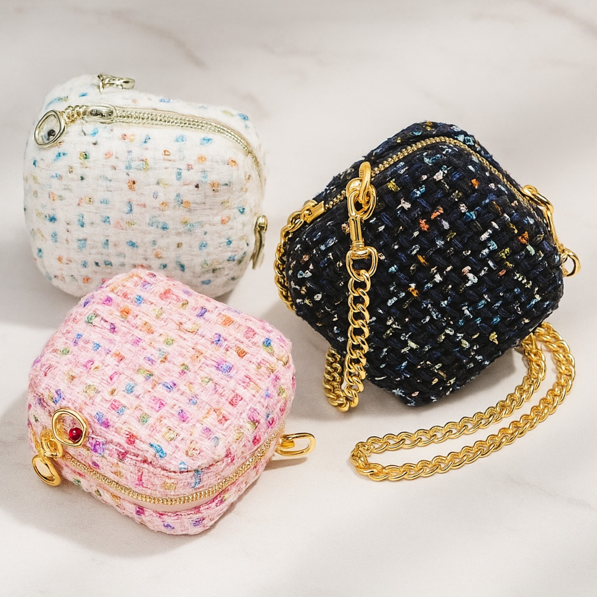 小香風毛尼布料(一尺)【贈小香迷你方形收納包紙型】