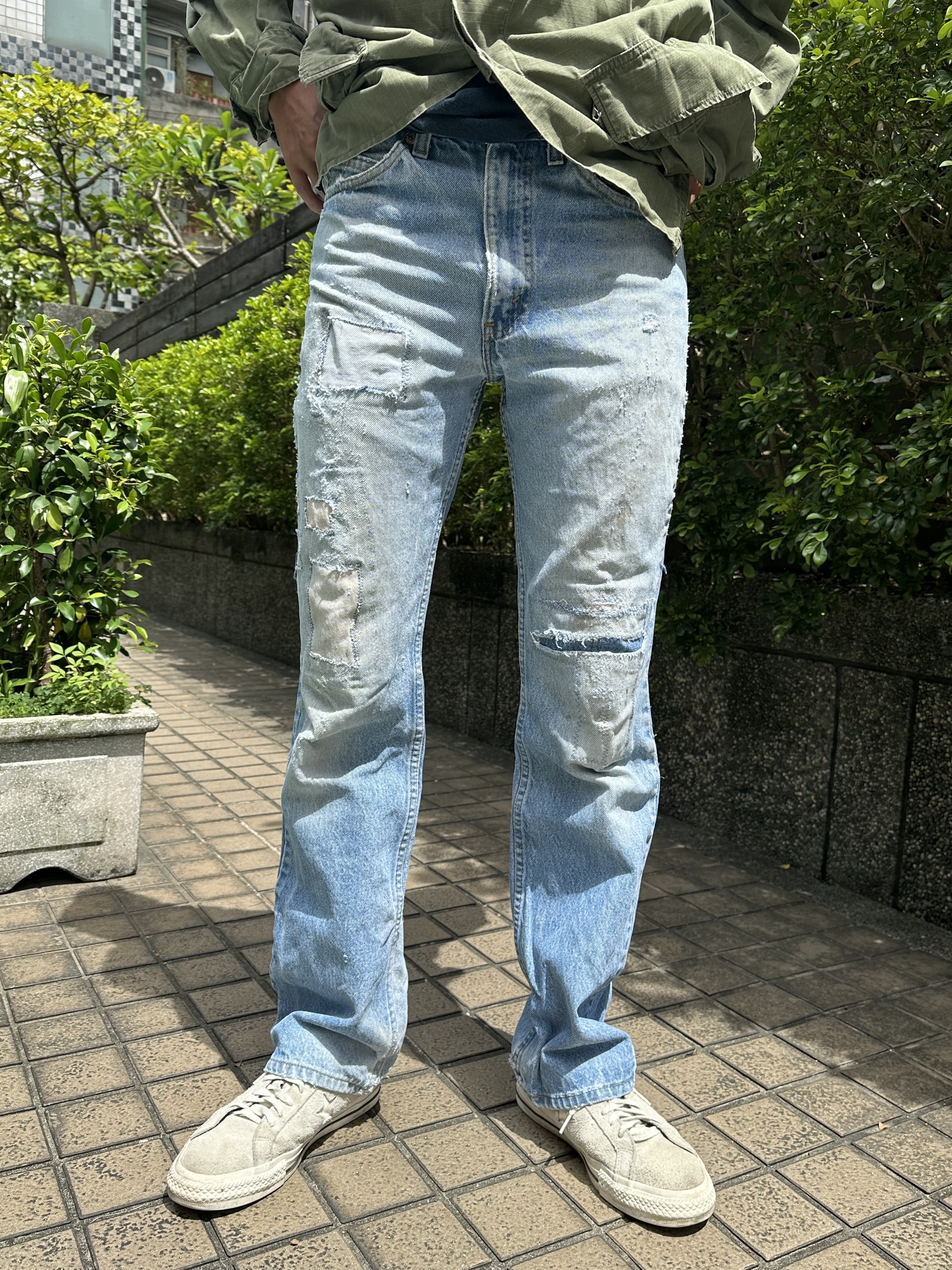 90’s Levi’s 517 BootcutOrange Tab(MADE IN USA)