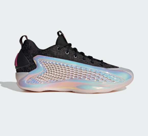 Adidas Anthony Edwards 1 Low AE1 男女籃球鞋｜黑彩蛇麟紋 潮流實戰低筒/全能爆發 × 街頭視覺系 JUN25